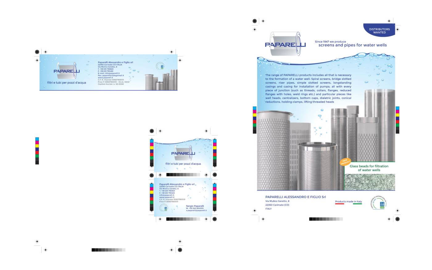 Cura immagine coordinata Paparelli NewVisibility