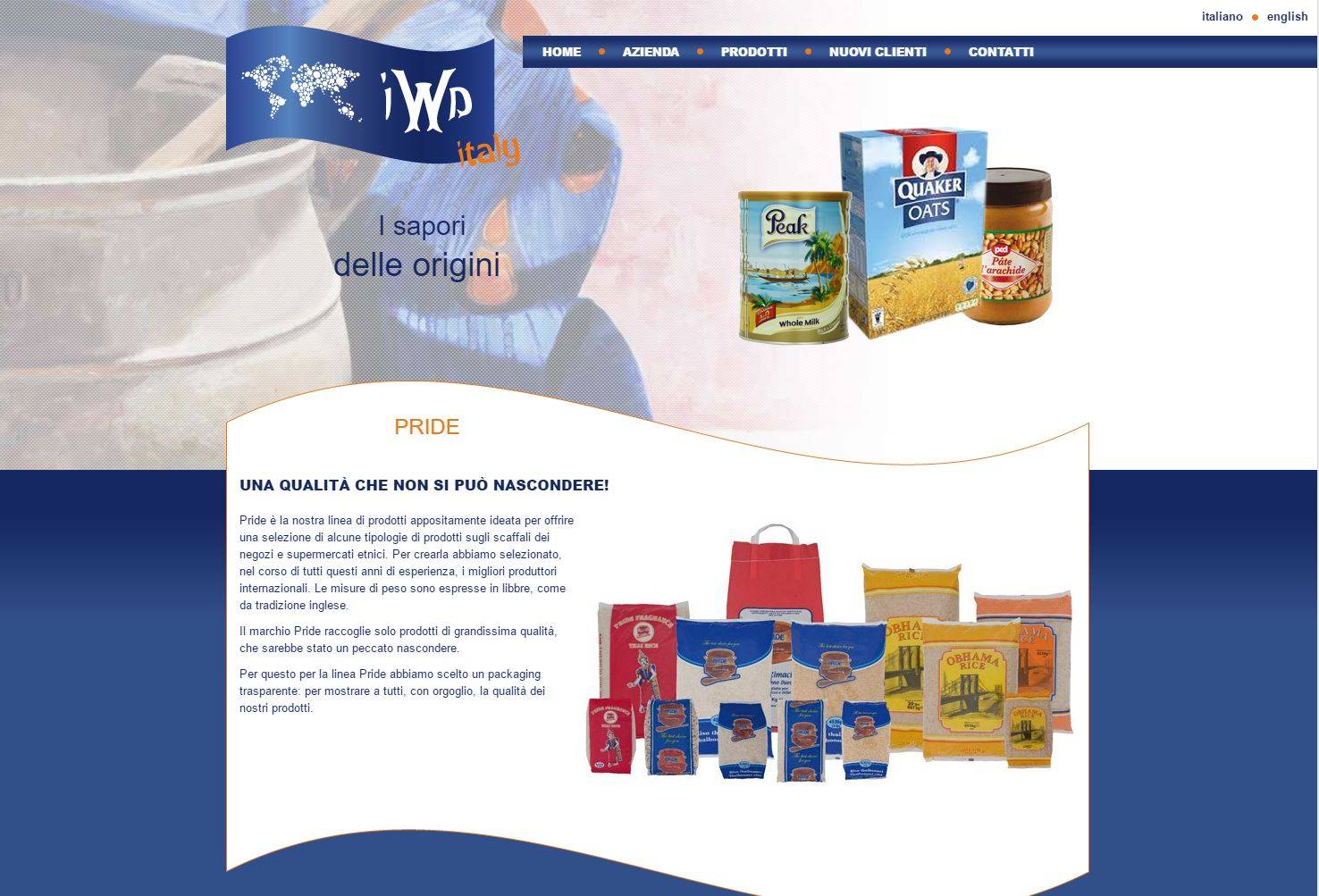Immagine sito responsive IWD Italy NewVisibility design web agency