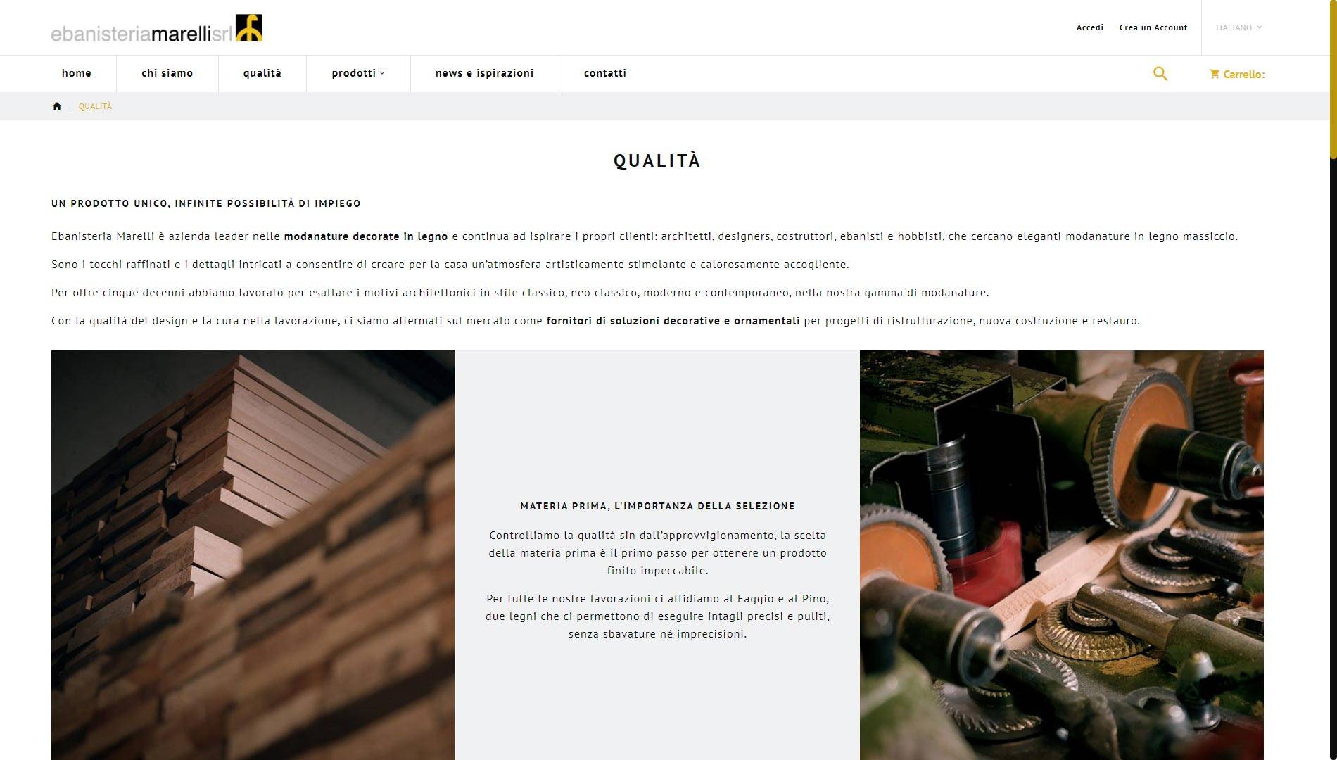 Pagina qualità