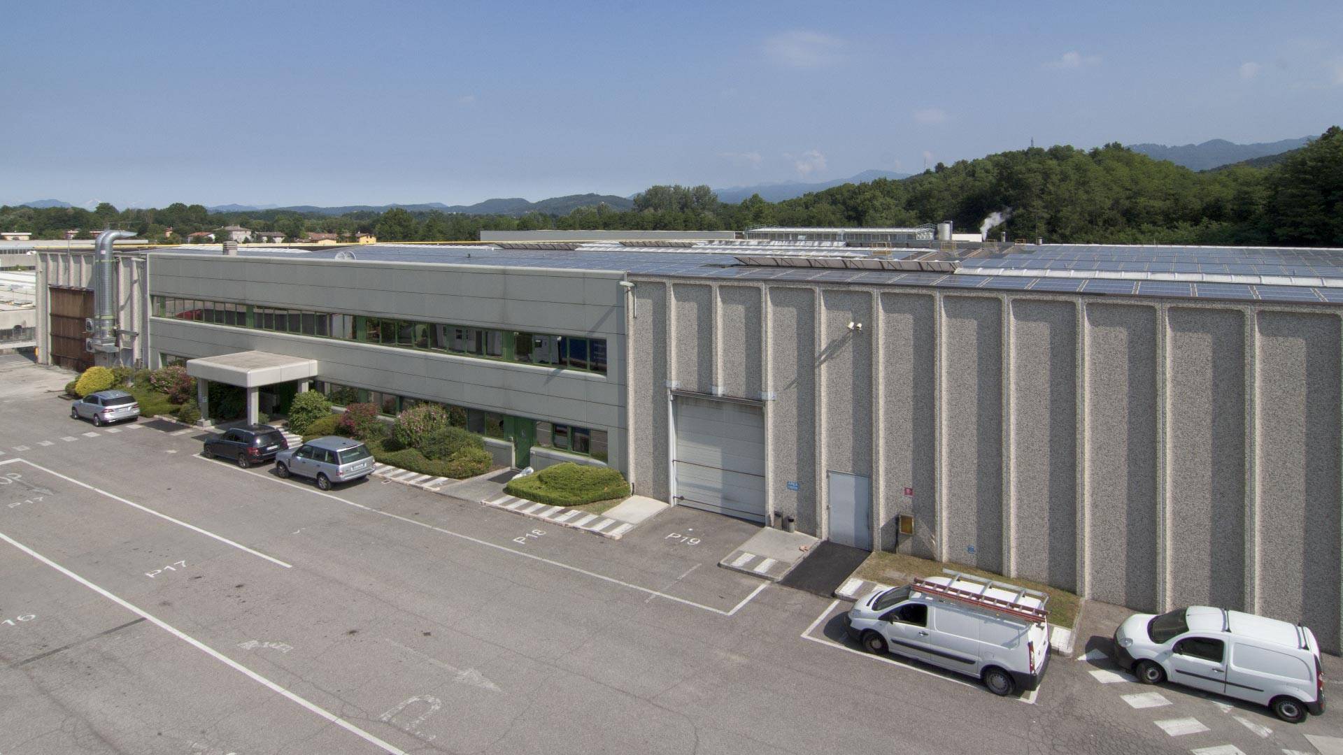 Stabilimento visto dall'alto