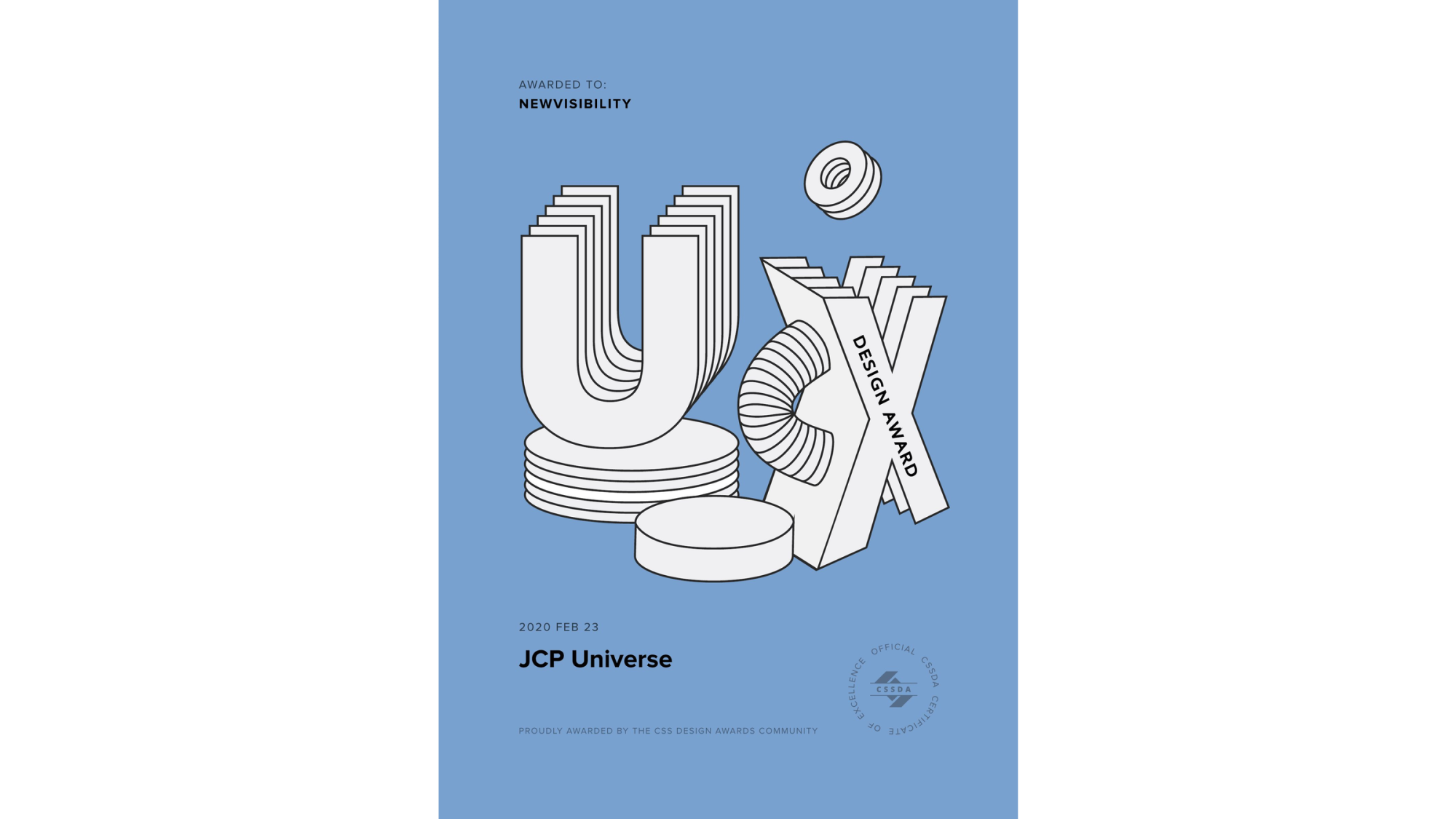 newvisibility-agenzia-web-comunicazione-premi-awards-2020-cssda-ux-design-award-jcp-universe