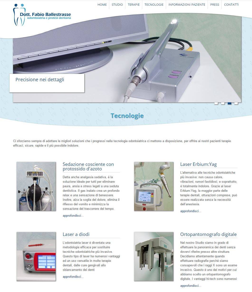 Pagina Tecnologie