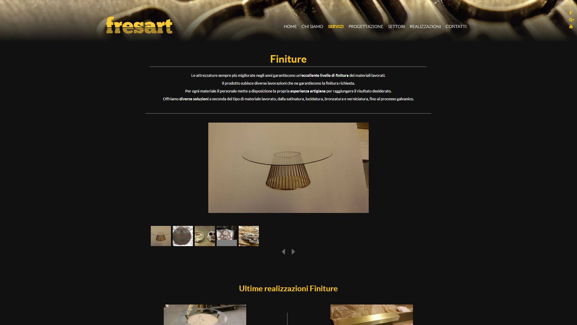 Pagina servizi