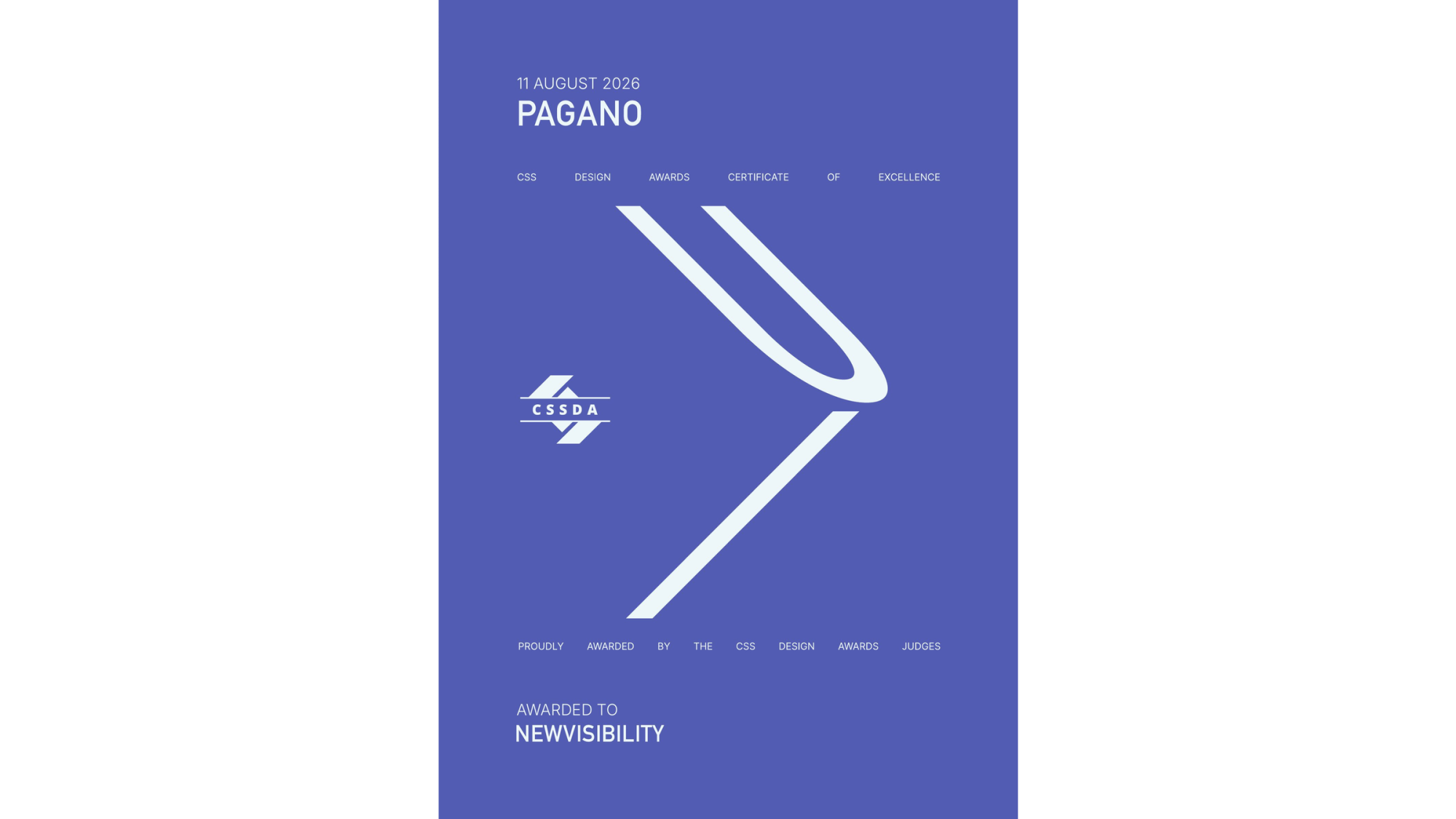 newvisibility-agenzia-web-comunicazione-premi-awards-2026-cssda-ui-design-award-pagano