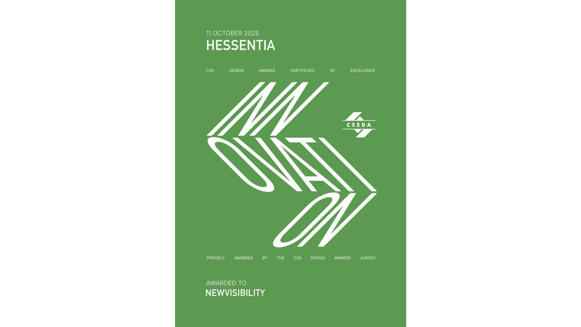 newvisibility-agenzia-web-comunicazione-premi-awards-2025-cssda-innovation-award-hessentia