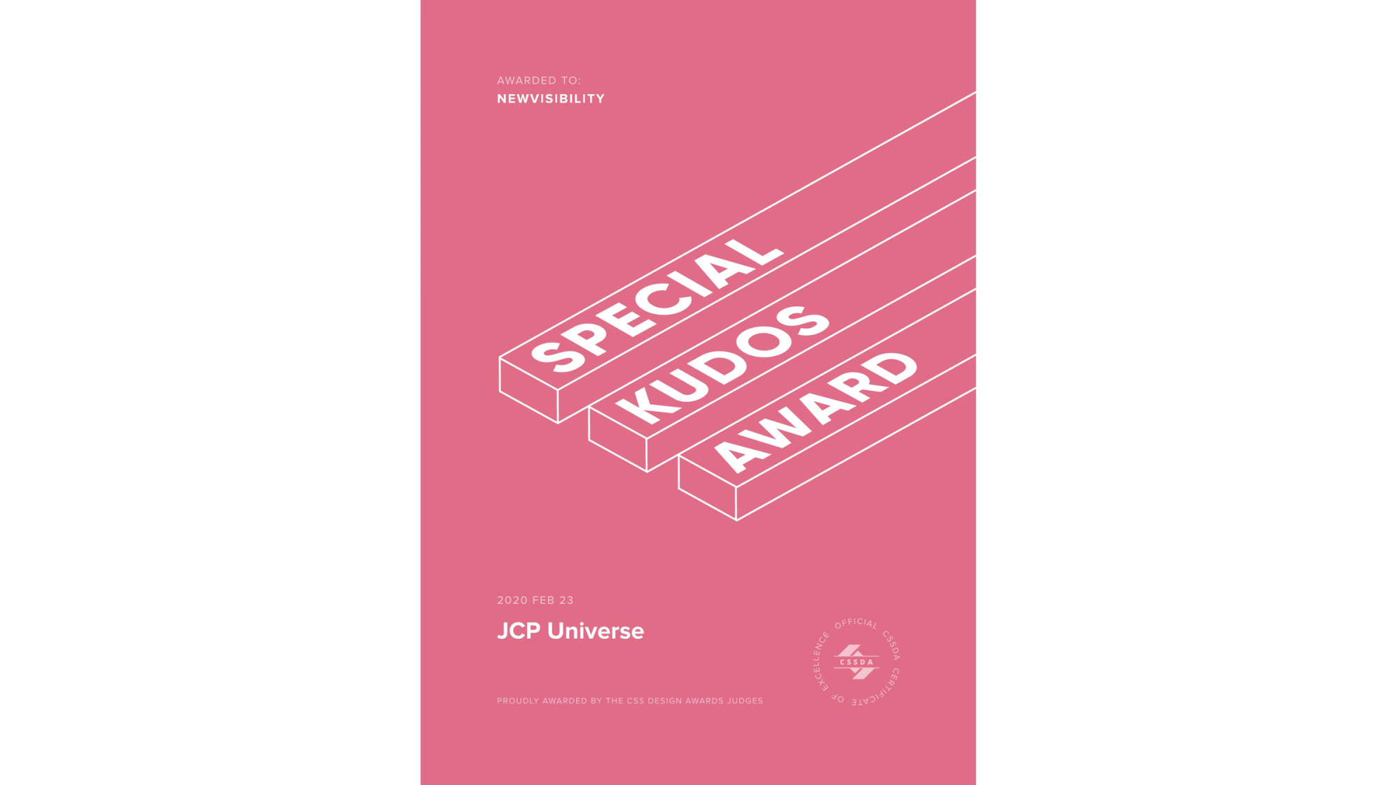 newvisibility-agenzia-web-comunicazione-premi-awards-2020-cssda-special-kudos-jcp-universe